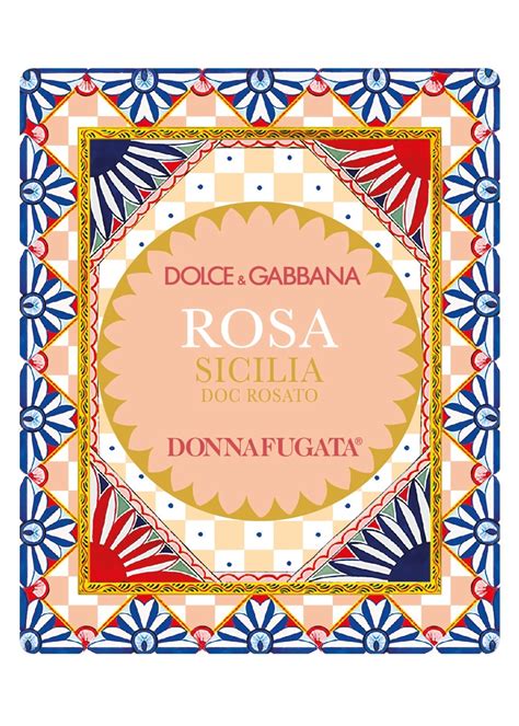 dolce gabbana rosa donnafugata|donnafugata rosa wine.